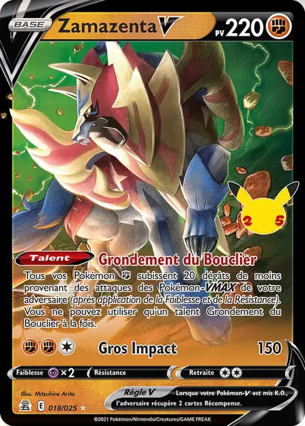 Zamazenta-V 018/025 - Célébrations