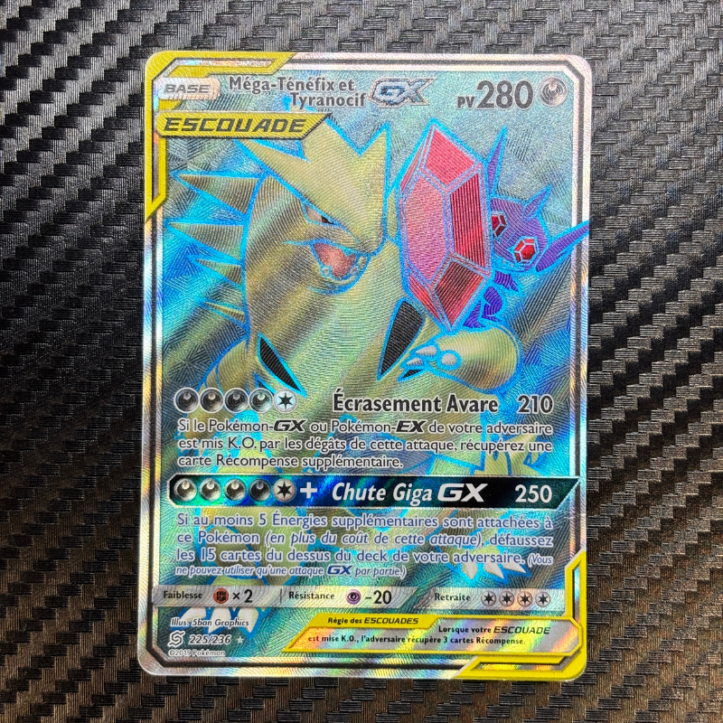 Méga-Ténéfix et Tyranocif GX 225/236 - Duo de choc - EXC+