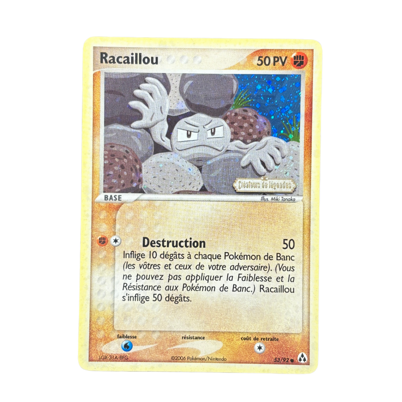 Racaillou 53/92 - Créateurs de Légendes - EXC