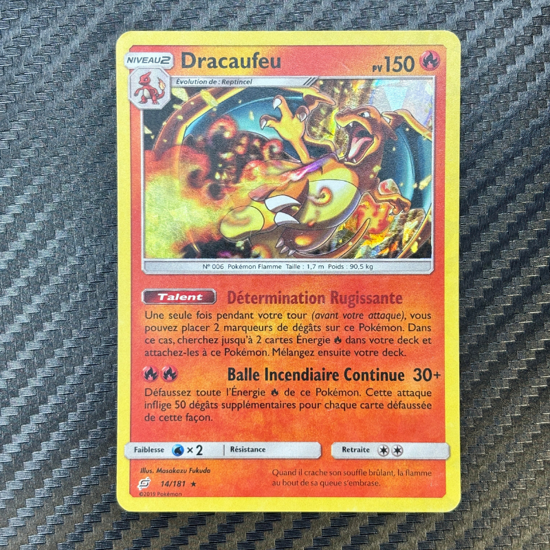 Dracaufeu 14/181 - Duo de choc - EXC+