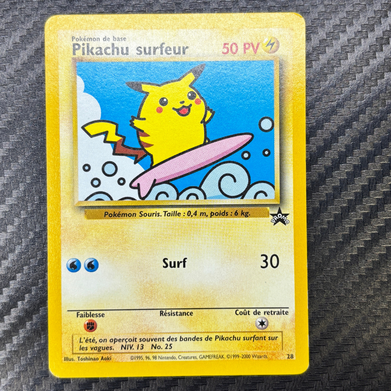 Pikachu Surfeur promo Black Star 28 - NM