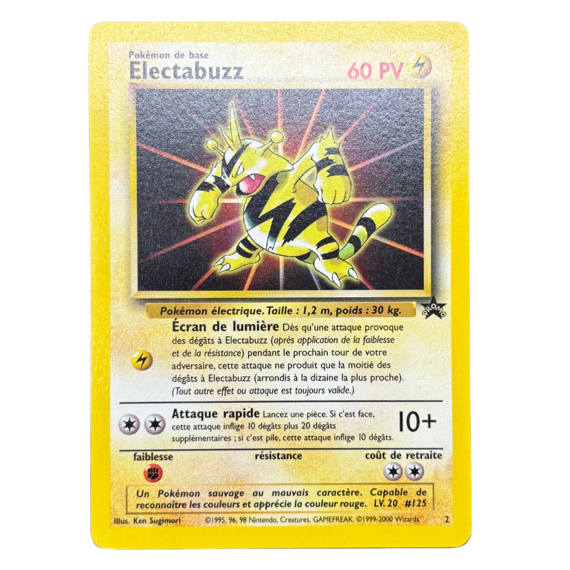 Electabuzz promo Black Star 2 - NM