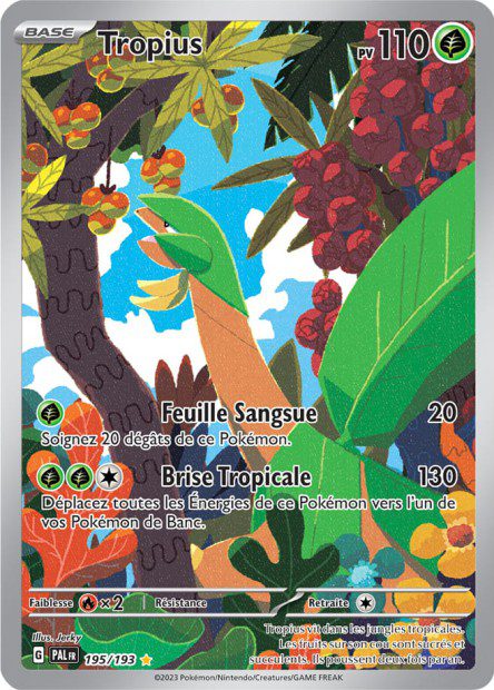 Tropius 195/193 - Évolutions à Paldea