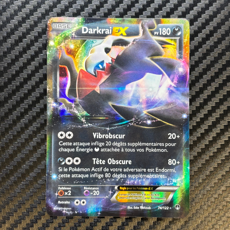 Darkrai EX 74/122 - Rupture Turbo - MINT