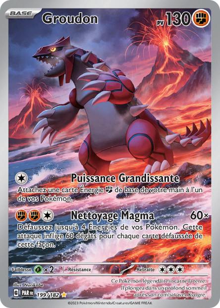 Groudon 199/182 - Faille Paradoxe
