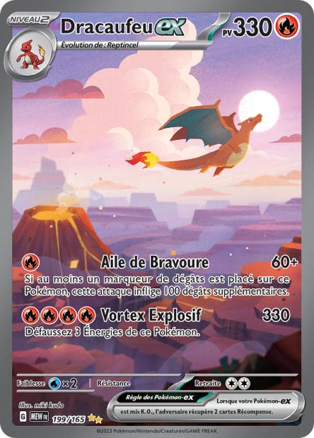 Dracaufeu-ex 199/165 - 151