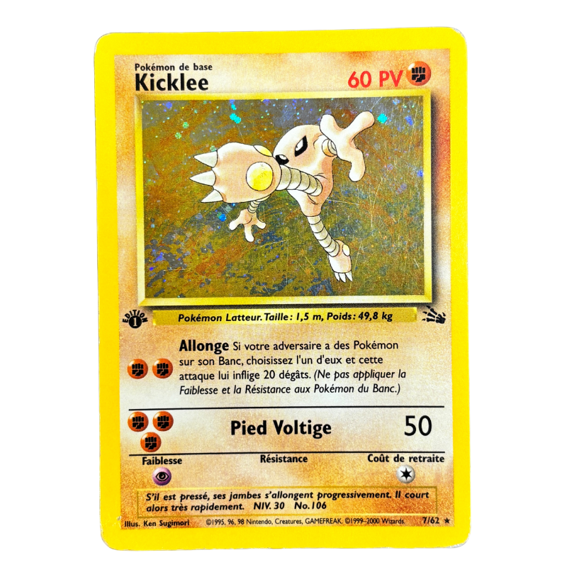 Kicklee 7/62 Fossile ED1 – TBE+