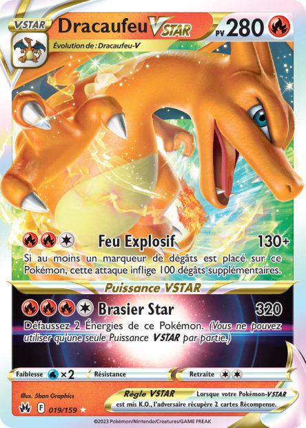Dracaufeu-VSTAR 019/159 - Zénith Suprême