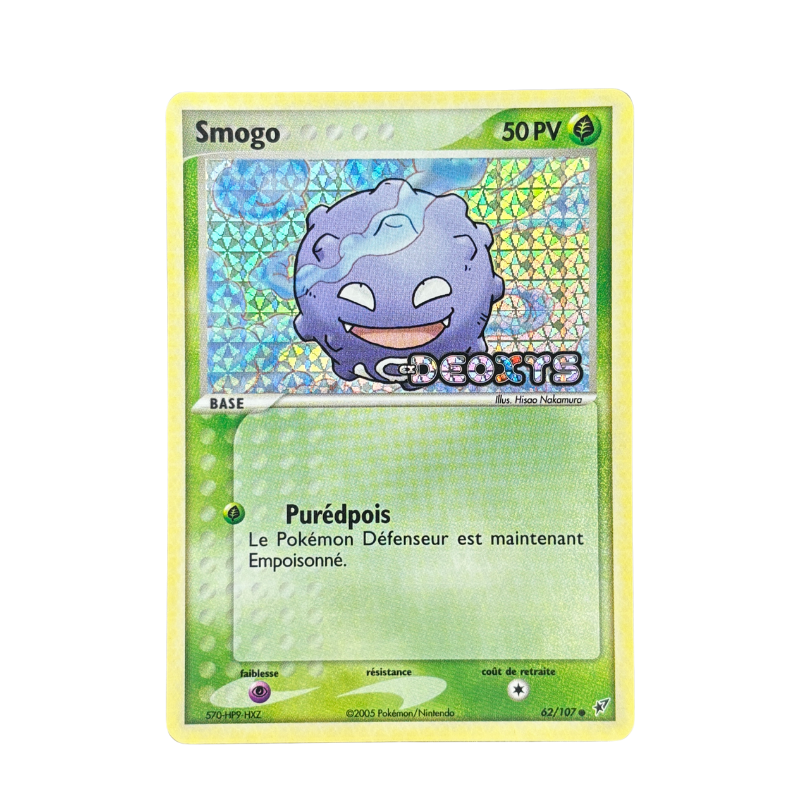 Smogo 62/107 - Deoxys - NM
