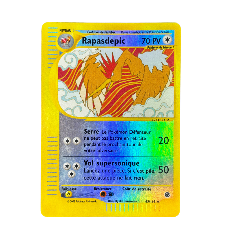 Rapasdepic 45/165 reverse - Expédition