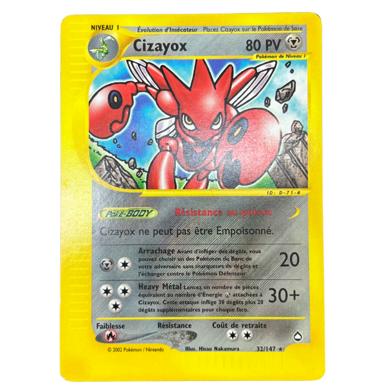 Cizayox 32/147 - Aquapolis - NM