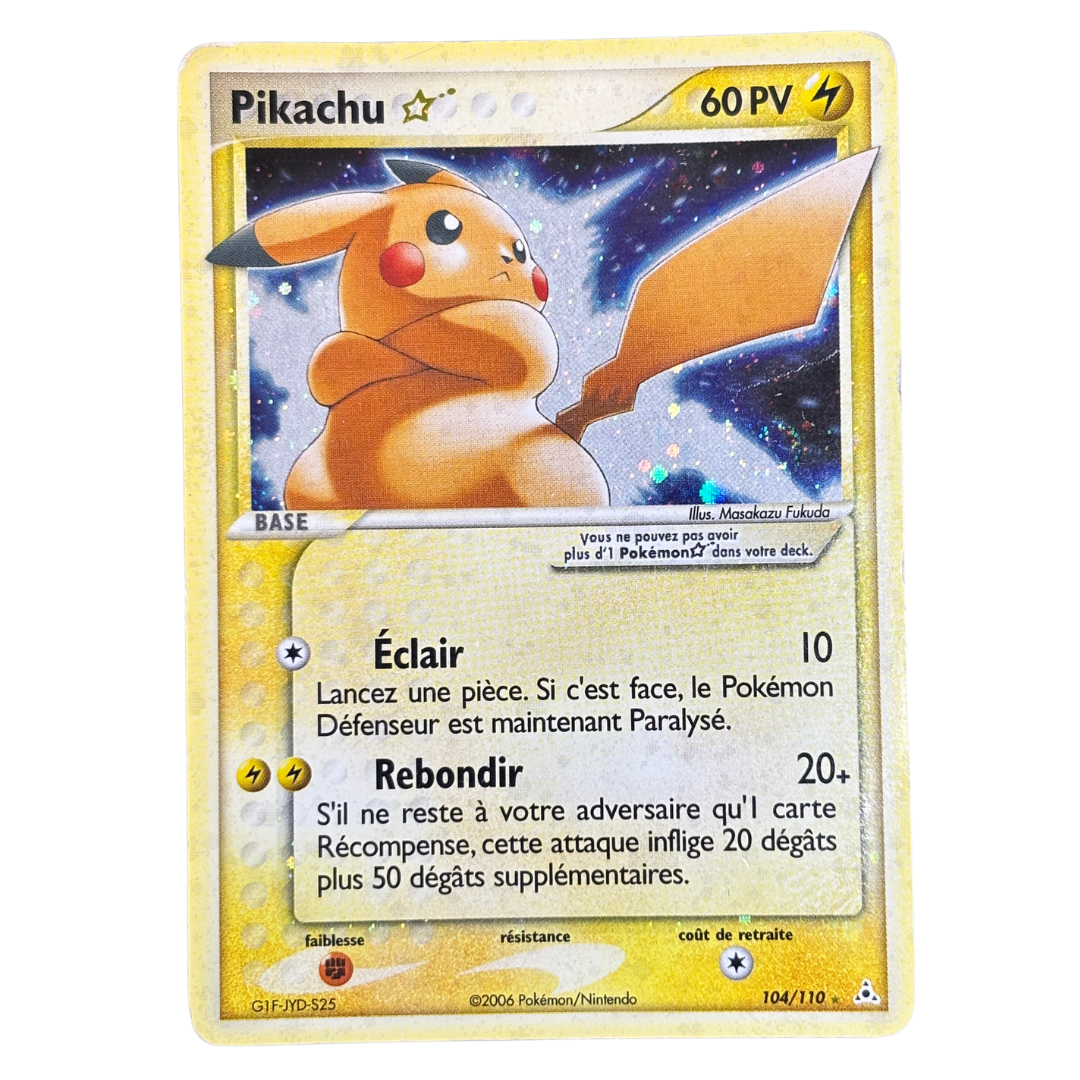 Pikachu 104/110 - Fantômes Holon - TBE+