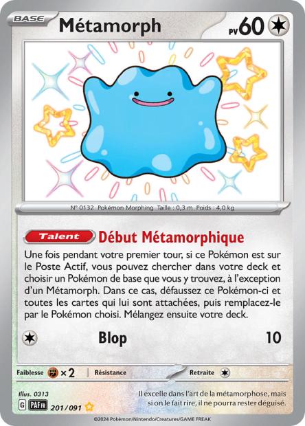 Métamorph 201/091 - Destinées de Paldea
