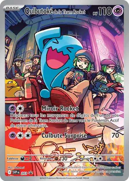 Qulbutoké de la Team Rocket SVPFR 203
