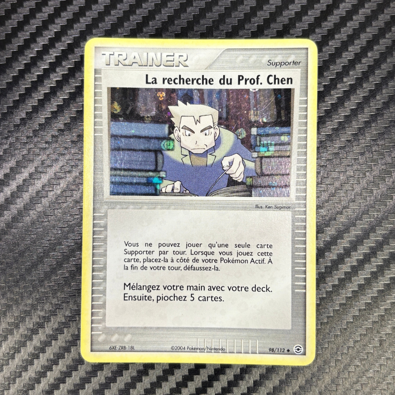 La recherche du Prof. Chen 98/112 - RFVF - EXC+