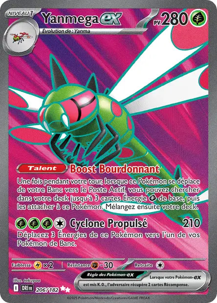 Yanmega ex 206/182 - Rivalités Destinées