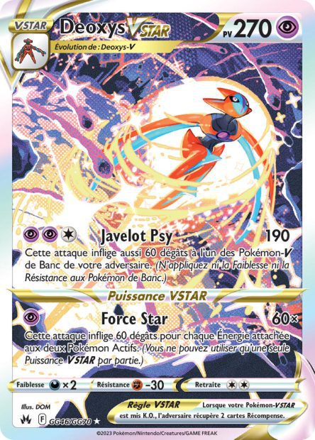 Deoxys-VSTAR GG46/GG70 - Zénith Suprême