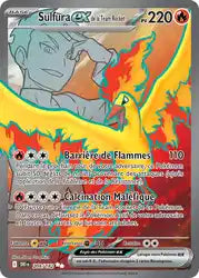 Sulfura ex de la Team Rocket 208/182 - Rivalités Destinées