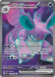Nidoking ex de la Team Rocket 216/182 - Rivalités Destinées