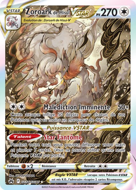 Zoroark de Hisui-VSTAR GG56/GG70 - Zénith Suprême