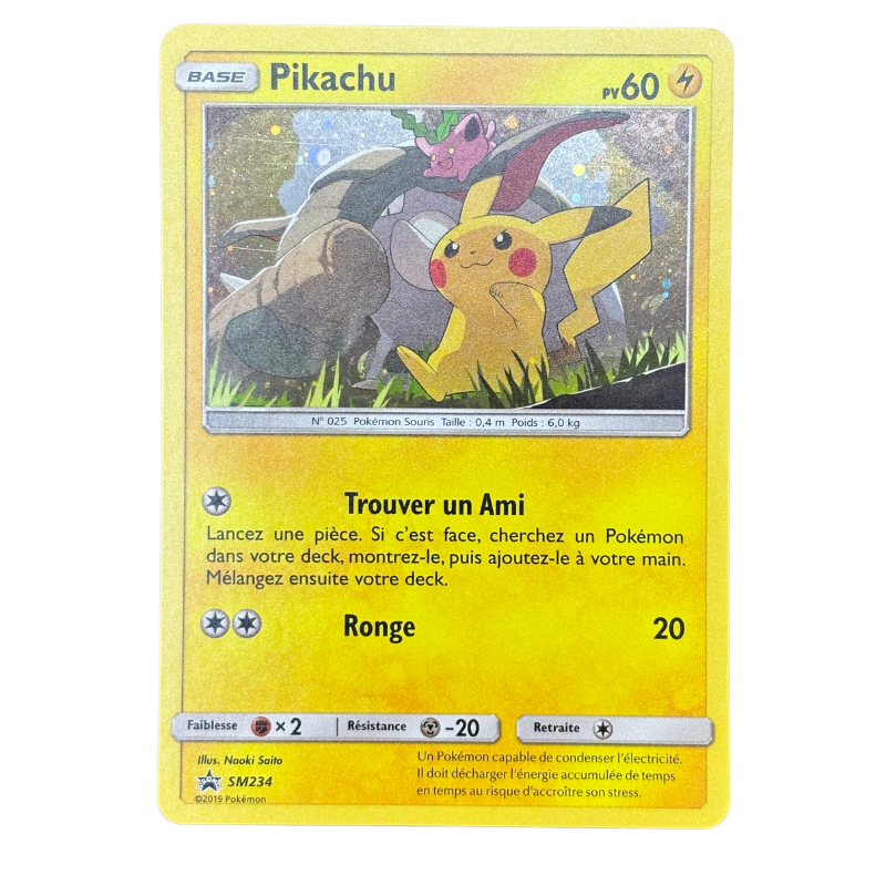 Pikachu SM234 - Promo Soleil & Lune - NM
