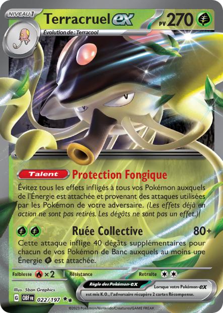 Terracruel-ex 022/197 - Flamme Obsidienne
