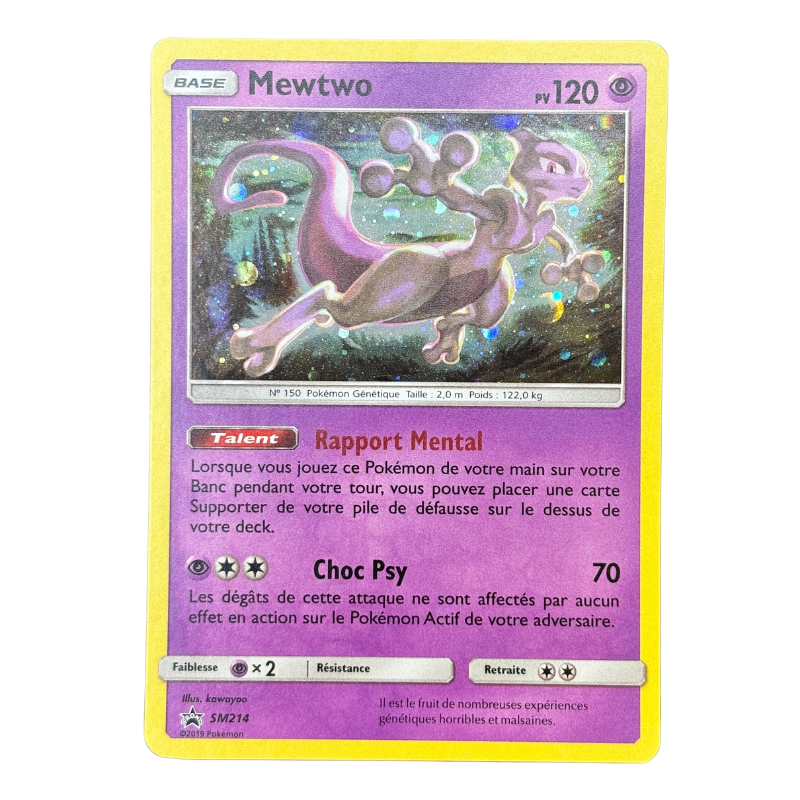Mewtwo SM214 - Promo Soleil & Lune - NM