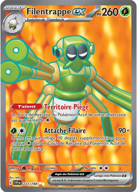 Filentrappe-ex 223/198 - Écarlate et Violet