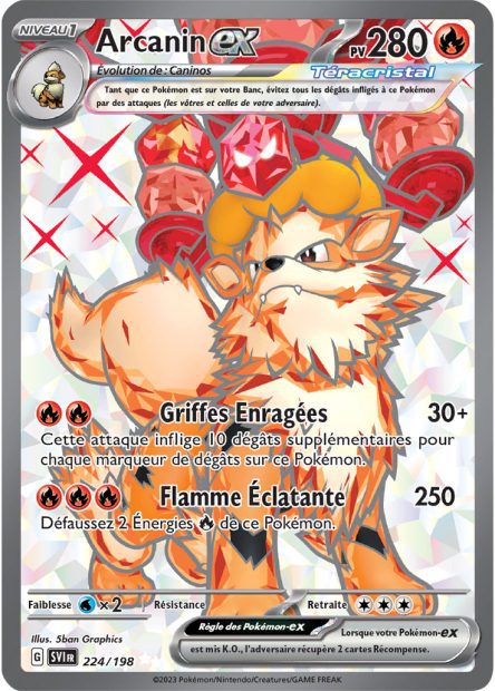 Arcanin-ex 224/198 - Écarlate et Violet