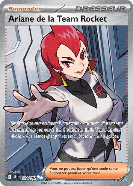 Ariane de la Team Rocket 224/182 - Rivalités Destinées