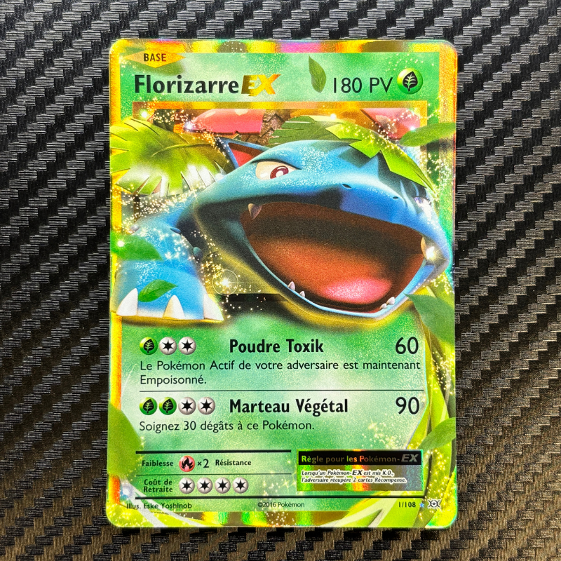 Florizarre EX 1/108 - Évolutions