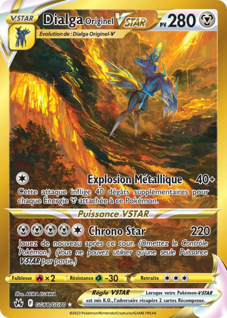 Dialga Originel-VSTAR GG68/GG70 - Zénith Suprême
