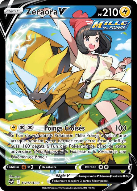 Zeraora-V TG16/TG30 - Tempête Argentée