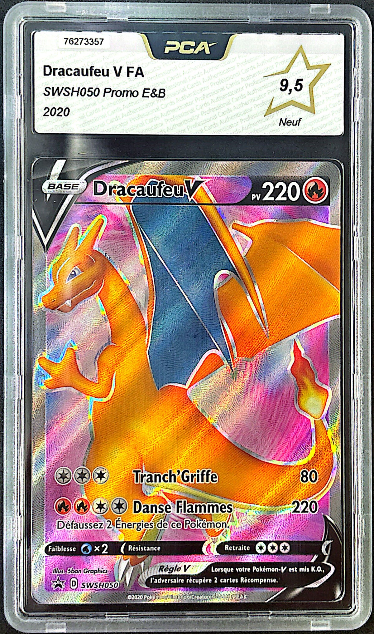 Dracaufeu swsh050 PCA 9,5