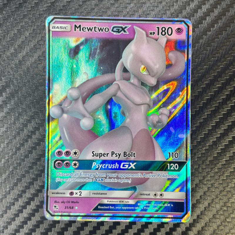 Mewtwo GX (2) 31/68 - Destinées Occultes - NM