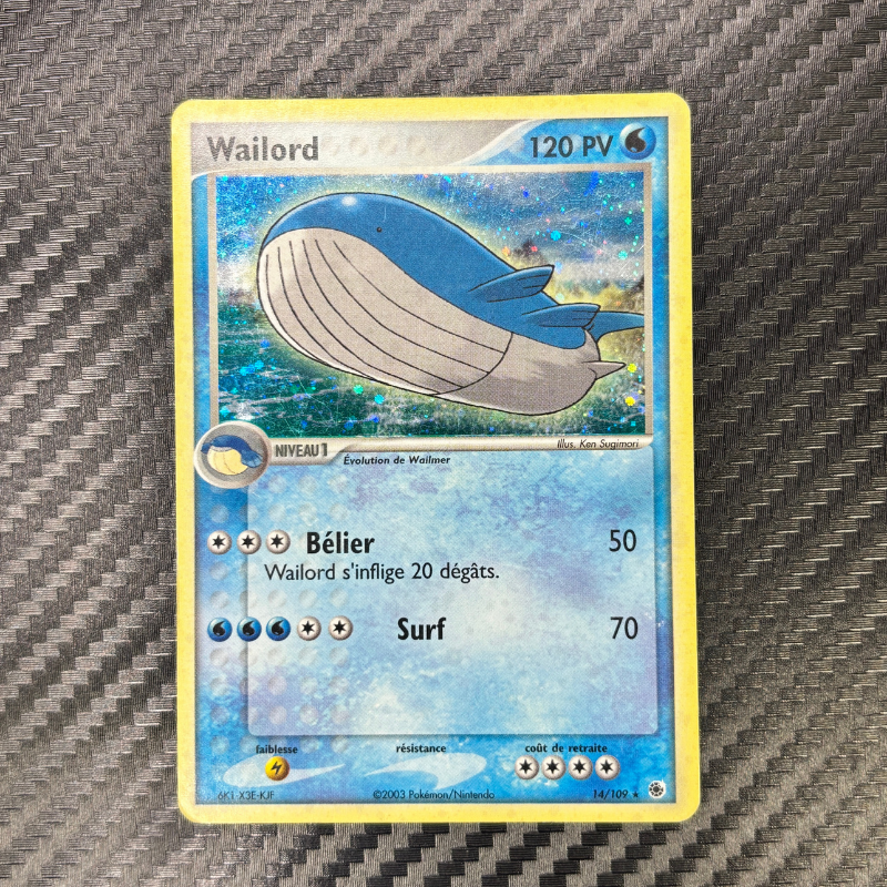 Wailord 14/109 - Rubis & Saphir EX