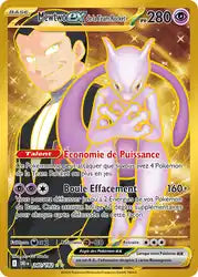 Mewtwo ex de la Team Rocket 240/182 - Rivalités Destinées