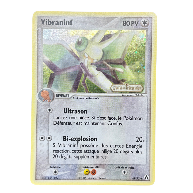 Vibraninf 46/92 - Créateurs de légendes - EXC+