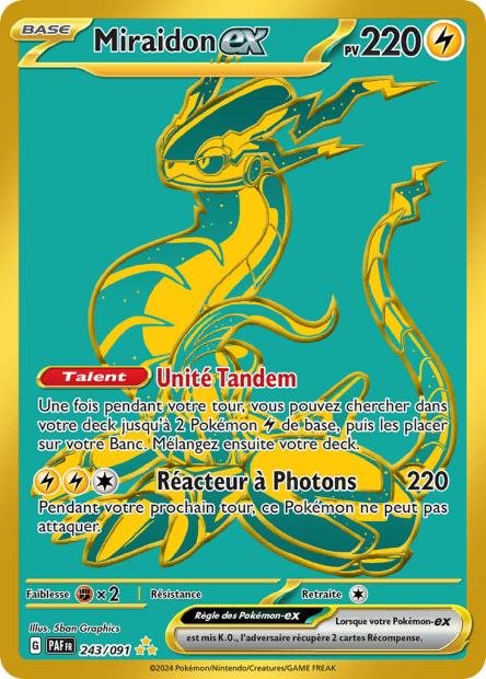 Miraidon-ex 243/091 - Destinées de Paldea