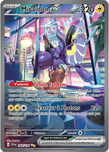 Miraidon-ex 244/198 - Écarlate et Violet