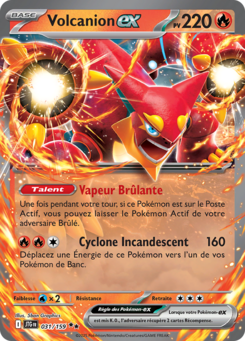 Volcanion ex 31/159 - Aventure Ensemble