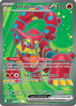 Volcanion ex 171/159 - Aventure Ensemble