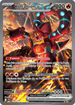 Volcanion ex 182/159 - Aventure Ensemble