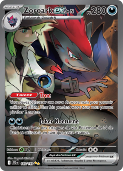 Zoroark ex de N 185/159 - Aventure Ensemble