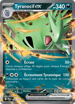Tyranocif-ex 064/131 - Évolutions Prismatiques