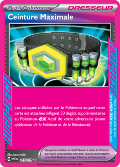 Ceinture Maximale 117/131 - Évolutions Prismatiques
