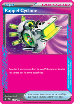 Rappel Cyclone 128/131 - Évolutions Prismatiques