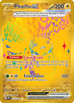 Pikachu-ex 179/131 - Évolutions Prismatiques