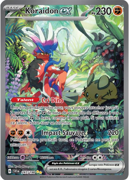 Koraidon-ex 247/198 - Écarlate et Violet
