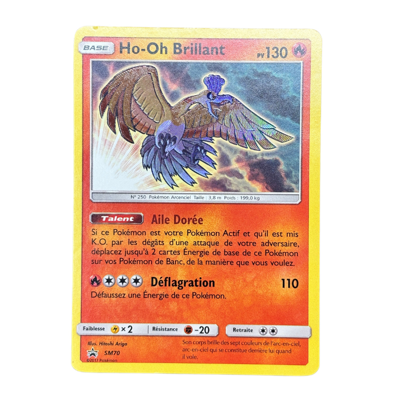 Ho-oh Brillant SM70 - Promo Soleil & Lune - NM